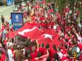 یورو ۲۰۲۴ : هوادارن ترکیه ساعاتی قبل از شروع بازی ترکیه-گرجستان