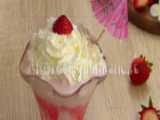 طرز تهیه بستنی توت فرنگی در منزل