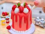 Amazing Cake With KitKat | Perfect Miniature Watermelon Cake Decorating Use Ki