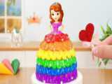 Amazing Miniature Princess Doll Cake Idea  Simple  Tasty | Perfect Cake Dec