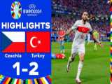 خشن ترین بازی‌ یورو/چک - ترکیه