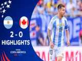 آرژانتین 2- 0 پرو | خلاصه بازی | کوپا آمریکا 2024