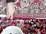 تابلو فرش دستباف ابریشم قایق عشق | سایت فرش ایران
