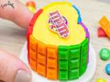 Rainbow Jelly Recipe Miniature Rainbow Jelly Recipe | Tiny Baker