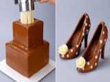 آموزش کیک شکلاتی فانتزی - کیک آرایی حرفه ای - کیک و دسر خانگی