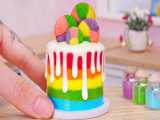 Satisfying Miniature Hello Kitty Cake Decorating  Best Strawberry Cake Recipe