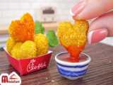 Takis Vs Cheetos Fried Chicken  How To Make Miniature Chicken Heart Shaped B
