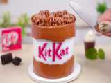 So Tasty Miniature Chocolate Cake Decorating | Delicious Miniature KITKAT Cake