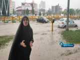 طوفان در مشهد و سیل در در ۲۲ تیر  ۱۴۰۳