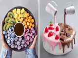 10  Fancy Cake Decorating For Beginner |  Quick  Easy Chocolate Cake Recipe |