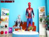 نبرد مرد عنکبوتی و اسپایدرمن مبارزه خبرنگارخلافکار عنکبوتی spiderman مرد عنکبوتی