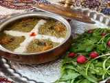 طرز پخت یخنی گوشت درگزی با پیاز کاراملی با تمام نکات آموزش یخنی