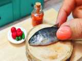 Miniature Catch Fish and Cook It in Tandoor  Fish Fry Recipe Idea by Mini Yummy