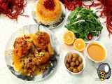 طرز تهیه مرغ پرتقالی مجلسی آسان و خوشمزه