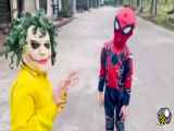 نبرد مرد عنکبوتی و اسپایدرمن بچه های مردعنکبوتی spiderman مبارزه مرد عنکبوت