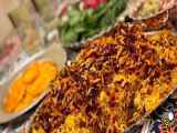 طرز تهیه پلو مخلوط | پلو شاه عباسی | رقیب لوبیاپلو