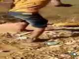 انتقام پسر از خر کتک زنده