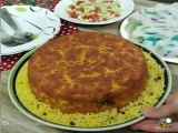 طرز تهیه مرغ قابلمه ای || تهیه تهچین