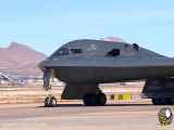 استفاده از اف-22 به عنوان جایگزین برای عملیات پرواز بمب افکن B-2 در Nellis AFB