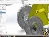 مونتاژ لودر سنگین با استفاده از سالید ورک - قسمت اول