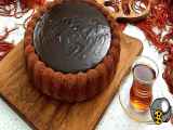 طرز تهیه کیک قهوه با اضافه کردن سس قهوه