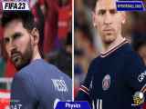 مقایسه دو بازی فوتبال PES23 و FIFA23