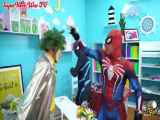 دزدیدن کودک عنکبوتی در خانه - spiderman و مردعنکبوتی