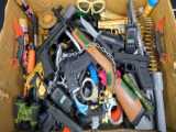 Searching for toy guns such as AK47  sniper rifles  bumblebee  nerf guns  and roller guns