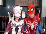 نبرد Spiderman و شوالیه ، Spiderman مرد عنکبوتی