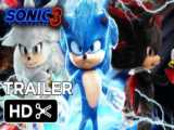 تریلر جدید و رسمی با کیفیت بالا از بازی Sonic the Hedgehog 3 با زیرنویس فارسی منحصر به فرد