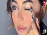 آرایش باعث لغزیدن چشم می‌شود
