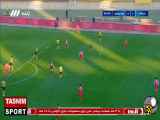 گل اول توسط پرسپولیس در بازی با سپاهان به ثمر رسید.