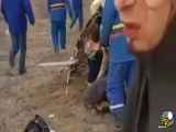 لحظه سقوط هواپیمای مسافربری جمهوری آذربایجان در قزاقستان و فیلم نجات یافتگان هواپیما!
