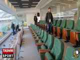 ورزشگاه آزادی پس از بازسازی با ظاهر جدید ویژه VIP
