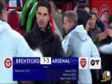 خلاصه بازی آرسنال 3-1 برنتفورد