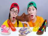 چالش سبز صورتی و غذایی، خوراکی و خنده دار بانوان و سرگرمی