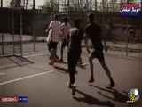 فوتبال خیابانی نمایشی حرکات