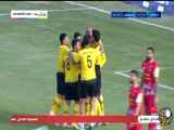 گل اول توسط انوانزی به پرسپولیس زده شد.