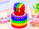 تهیه ژله چند لایه