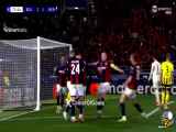 گل دوم تیم بولونیا در بازی مقابل دورتموند