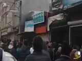 حریق در بازار پارس آباد مغان اردبیل