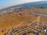 پرواز پاراموتور بالا به هوا در استان بوشهر