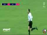 اولین گل تیم میهمان در بازی از سوی داورها با آفساید منسوخ شد.
