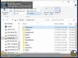 نحوه ایجاد پوشه مخفی در ویندوز بدون نرم افزار جانبی