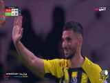گل چهارم توسط عوار برای الوحده مقابل الاتحاد؛ بنزما بل پاس