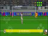 مسابقه بازی efootball بین تیم های رئال مادرید و اتلتیکو مادرید (PSP)