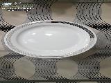 پیش دستی میوه خوری بزرگ چینی زرین هتلی ، آرایه وگاس با دوام بالا