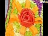 تهیه سالاد به سبک شیک