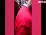 سقوط وحشتناک پل هوایی در مشهد