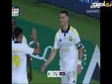 کریستیانو رونالدو با گل دوم النصر مقابل الخلیج از روی نقطه پنالتی به ثمر رسید